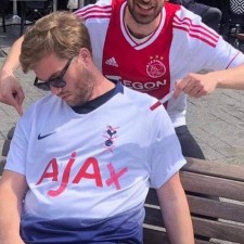 Ajax navijač je vandalizirao spavanje dre navijača Tottenhama